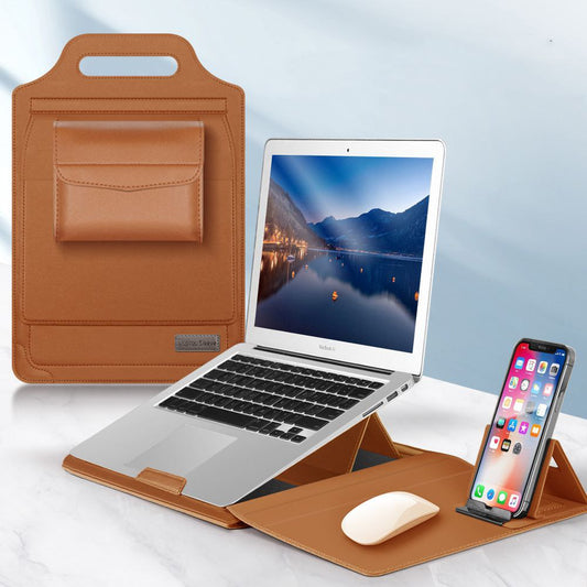 laptop sleeve bag with stand